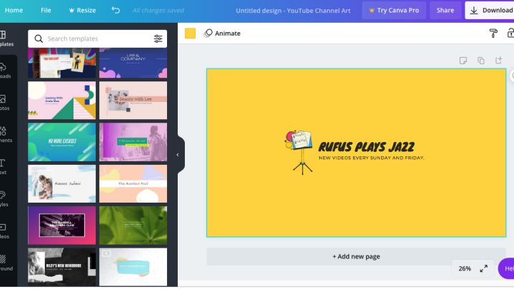 Easy Ways To Make Header Images For Youtube Channel Pojoktutorial