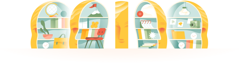 Features Todoist - Best Geometric Illustrations in Full HD