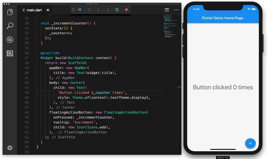 Flutter VS Code
