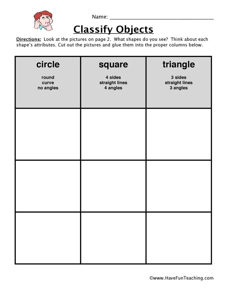 Classifying Reading Comprehension Digital Worksheet By Teach Simple - Full HD Minimal Arts for Desktop
