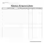 Fluency Progress Chart By Teach Simple - Colorful Illustrations - Professional Full HD Collection