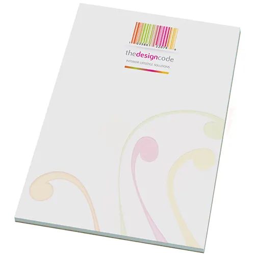 Promotional A5 Shaped Note Pad Total Merchandise - Premium Minimal Image Gallery - High Resolution