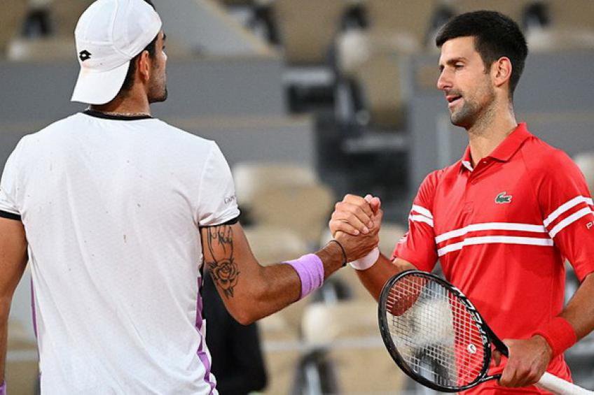 Die rackets der extreme serie sind die favoriten von matteo berrettini. Novak Djokovic Match Gegen Matteo Berrettini Hatte Alles Ich War Sehr Angespannt Opera News