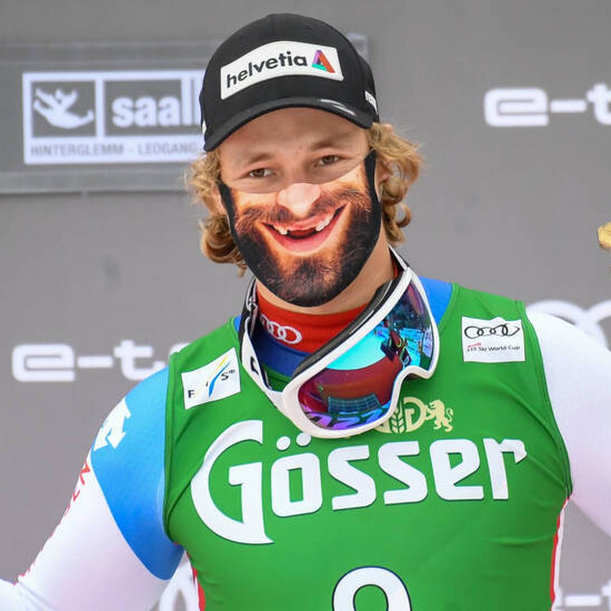 Marco Odermatt : Super G In Saalbach Sieger Marco Odermatt Mit Kurioser Maske Sander 8