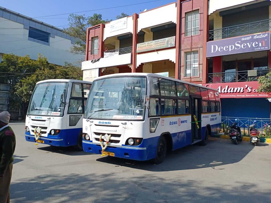HSR Layout: Move around in feeder buses relaunched today! 3