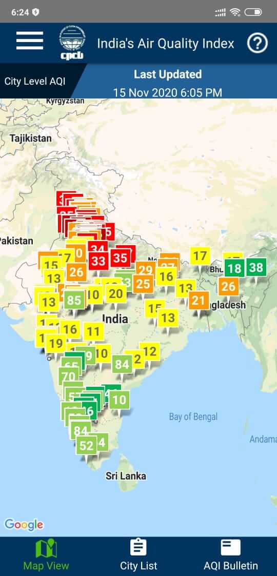 Subdued Deepawali and rains keep air pollution at bay in Bangalore 3 Subdued Deepawali and rains keep air pollution at bay in Bangalore 3