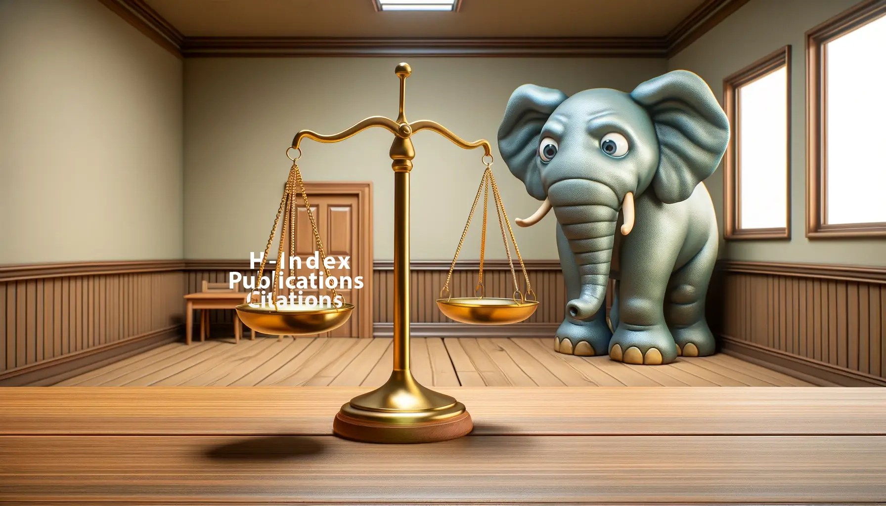 Elephant in the room, publishing citations and h-index