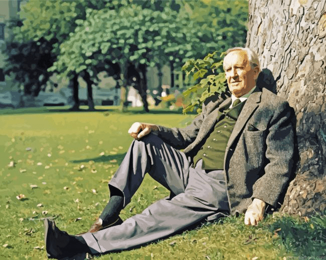 John R R Tolkien 5d Diamond Painting.png