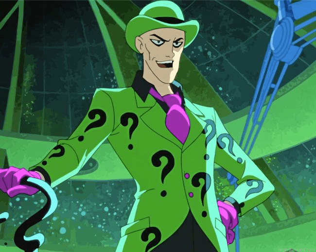 The Riddler Animation 5d Diamond Painting.png