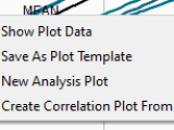 Analysis Plots Resinsight