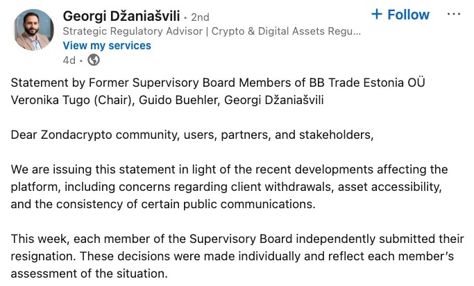 Poland Probes Zondacrypto As CEO Reportedly Flees to Israel