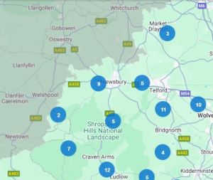 Hundreds of homes around Shropshire without power after Storm Goretti - here are the main areas affected