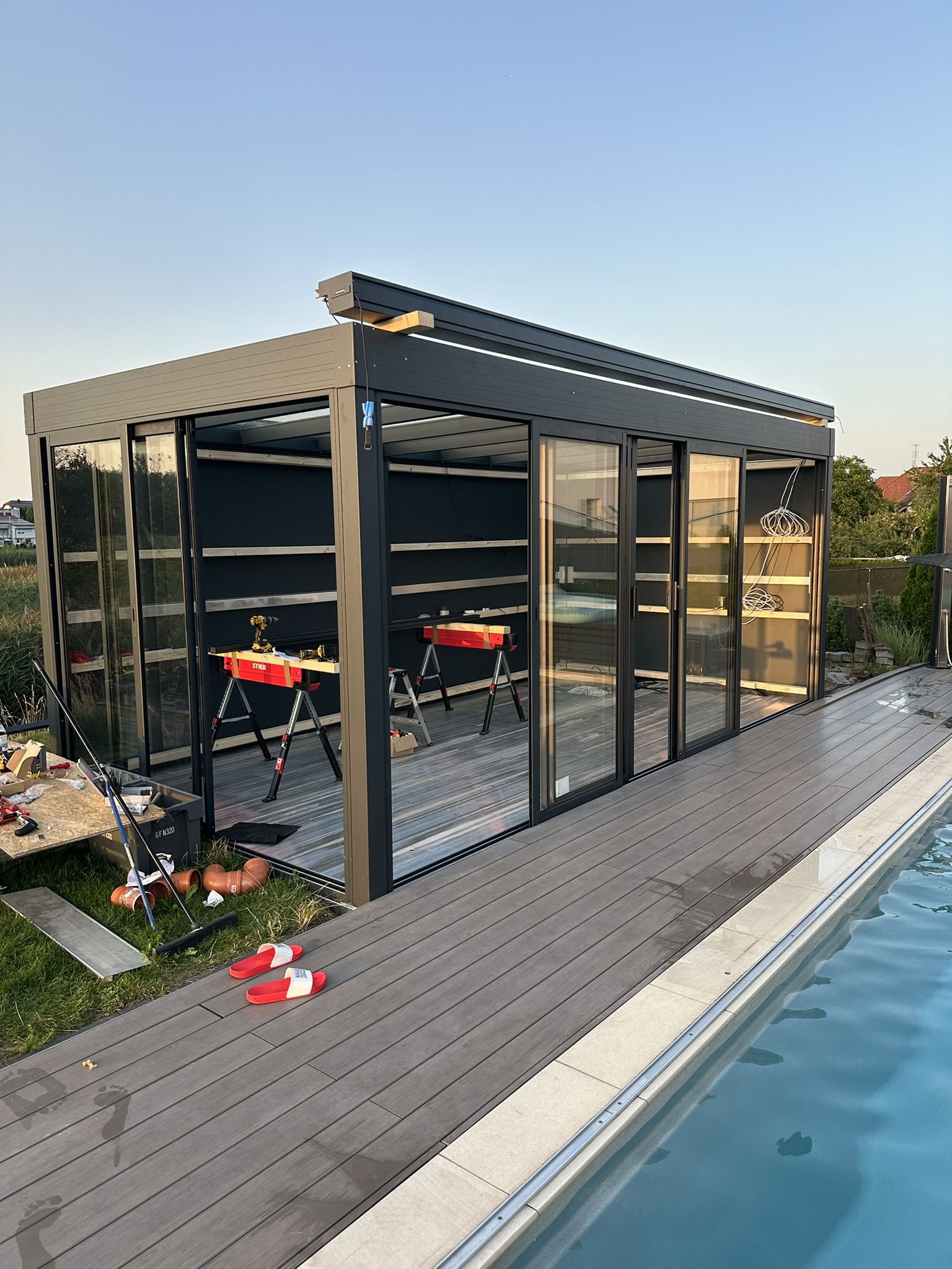 Florida Pool Pergola Construction