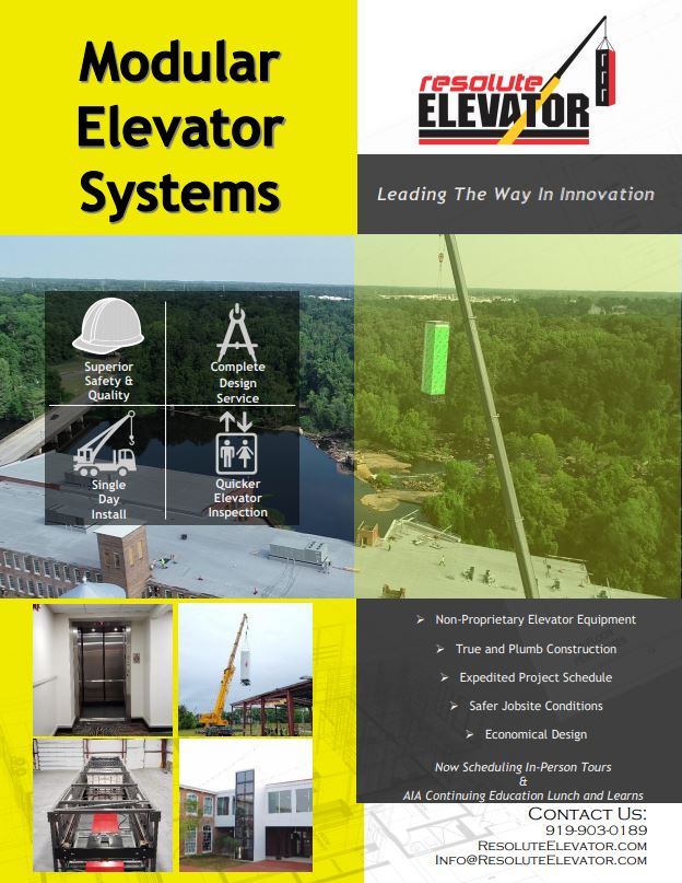 Modular Elevator Systems Resolute Elevator - Landscape Pattern Collection - 8K Quality