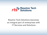 About Resolve Tech Solutions