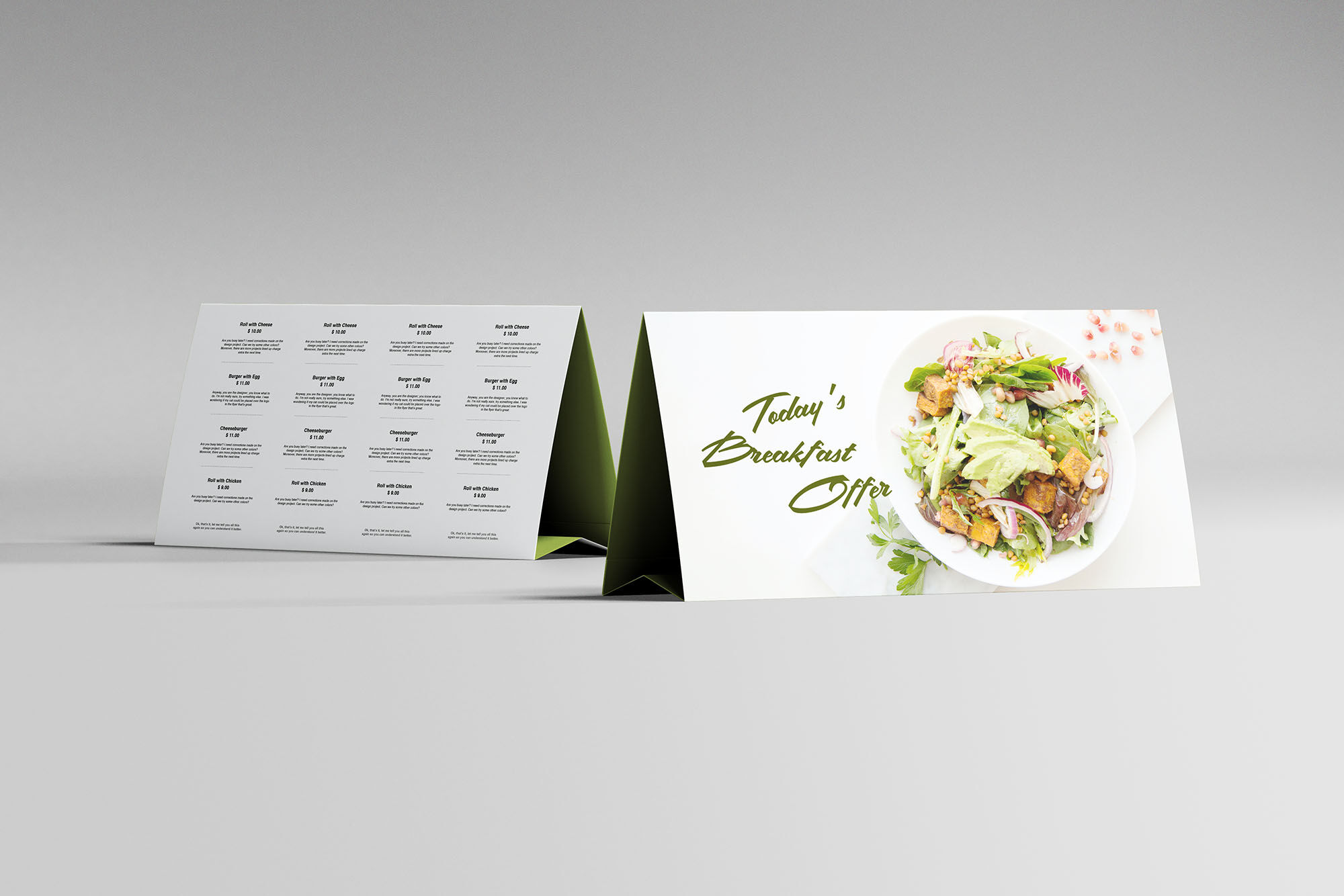 It is easy to customize, paste your design. Multipurpose Horizontal Table Tent Mockup Free Resource Boy