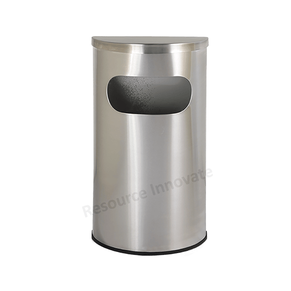 Stainless Steel Semi Circle Bin - SC341766