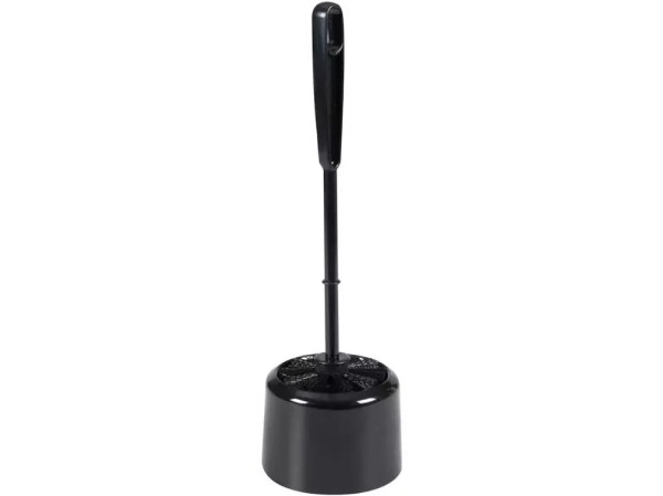 Toiletbørste Ø8cm Sort