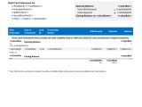 Template For Generating Account Statement