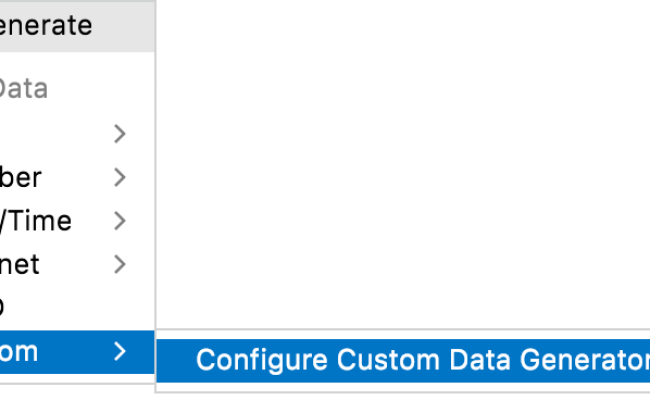 Generate Test Data | IntelliJ IDEA