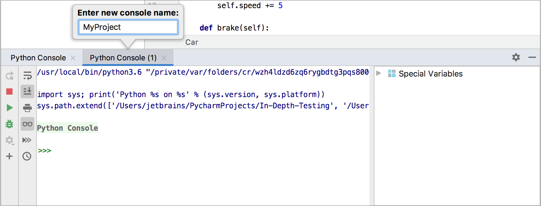 Python console | PyCharm (14) Python console | PyCharm (14)