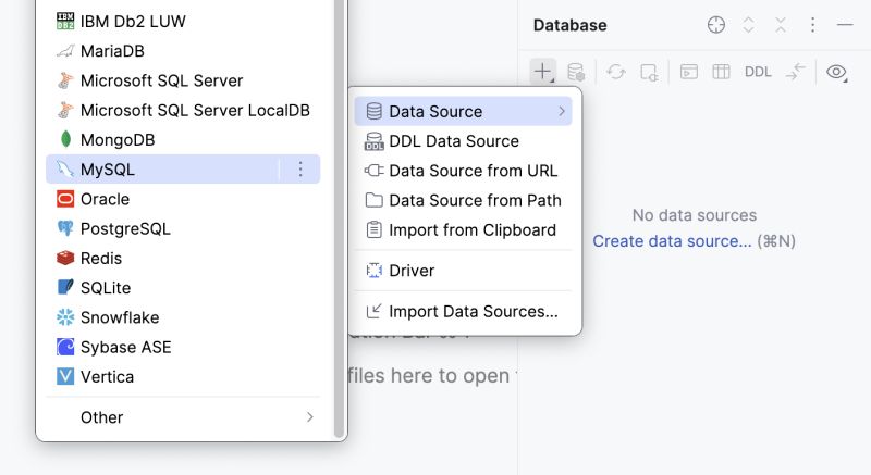 Quick Start With Database Functionality Intellij Idea Documentation - Download Creative Landscape Wallpaper | Mobile