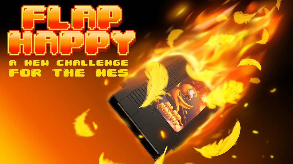 Feather up your gaming skills – it’s time to rule the roost! Flap Happy for NES and Gameboy is NOW on Kickstarter.
