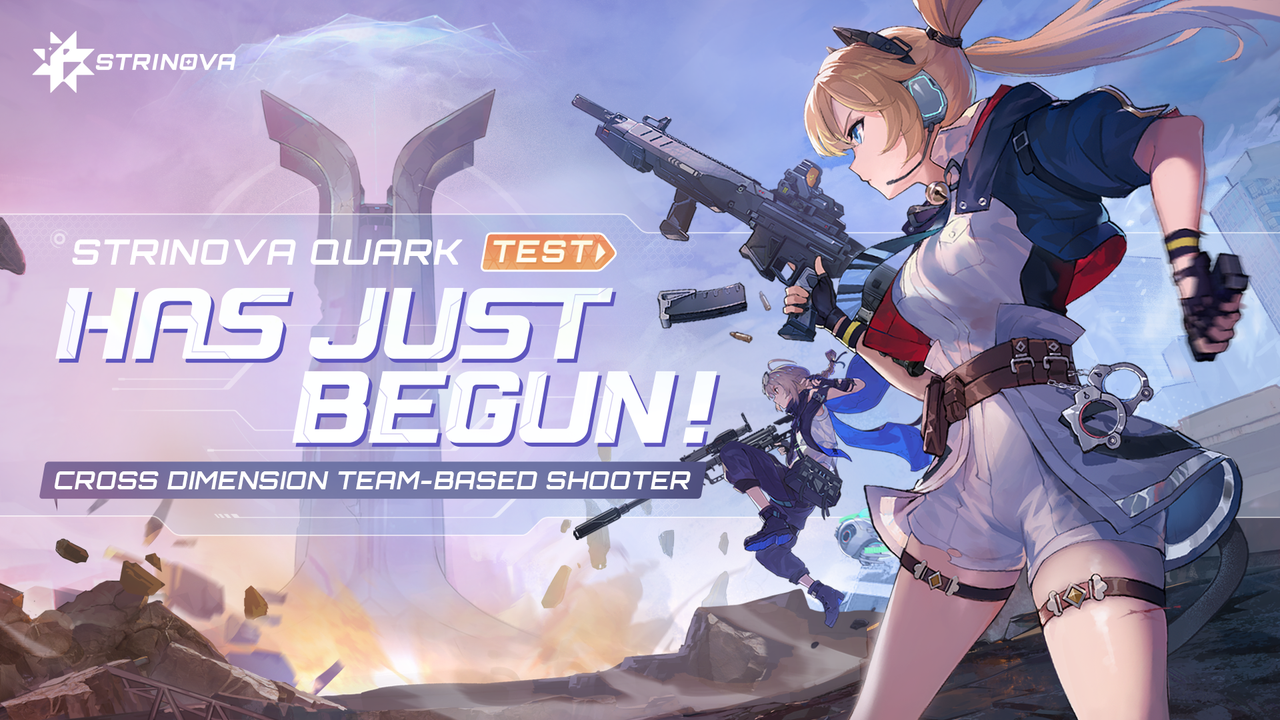 Experience Strinova’s Unique Anime-Style Tactical Shooter in the “Quark” PC Closed Beta Test — Now Open!