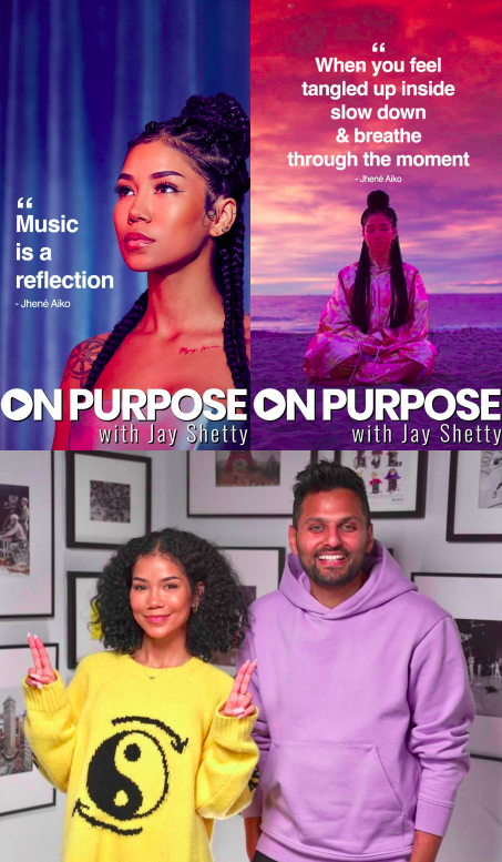 Jhene Aiko Talks About Self-Esteem, Unleashing Creativity And How Her 2021 Grammy "Album Of The Year" Nominated Album Chilombi Heals The Soul Through Music On Jay Shetty Podcast On Purpose With Jay Shetty - Vimarsana News