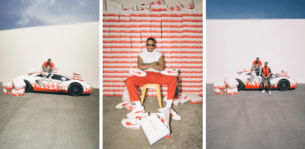 block runner shoes yg