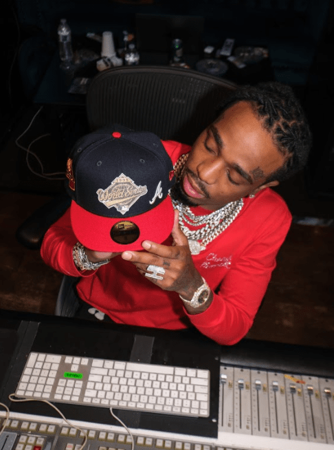 Quavo Debuts Exclusive Hat Collab with 