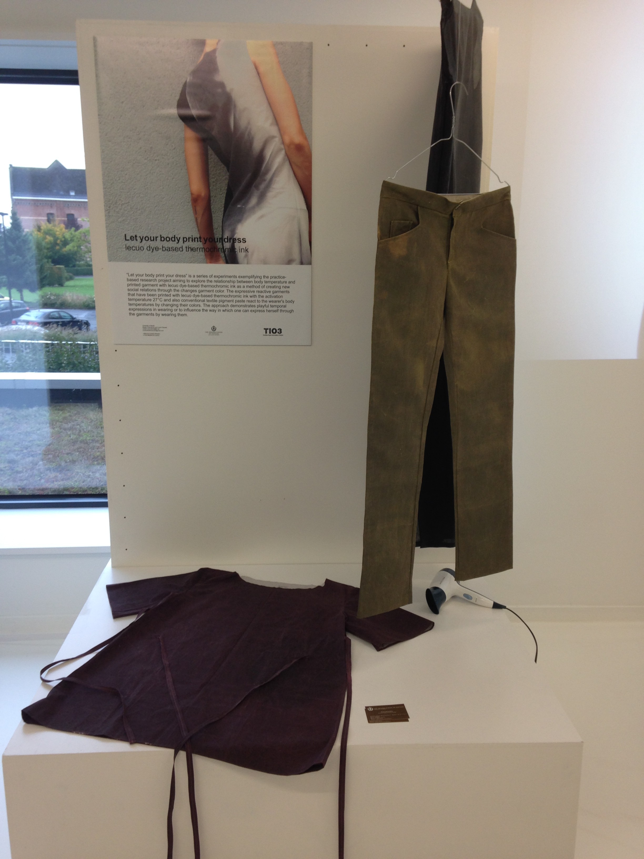 thermochromic garment wear