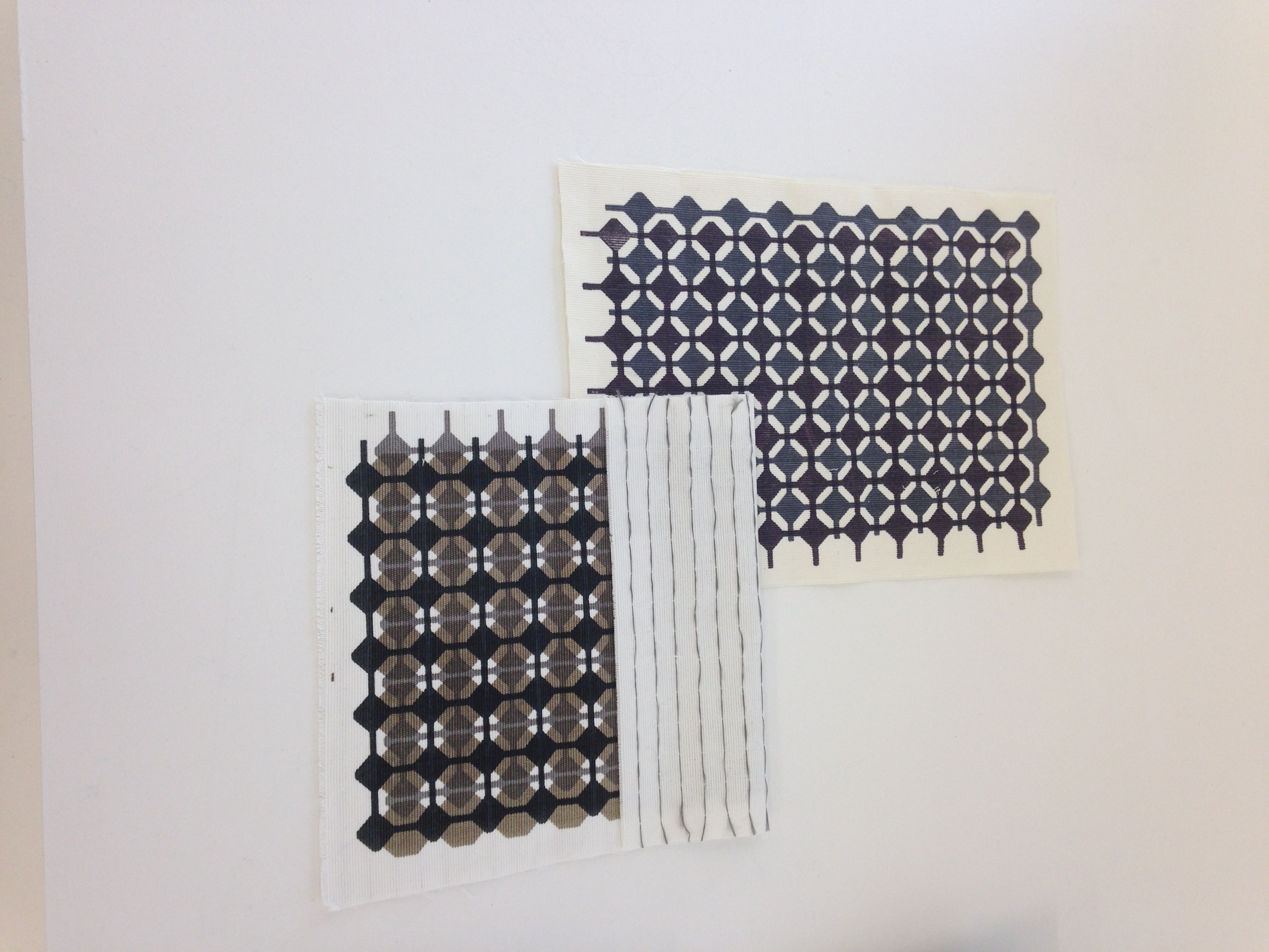 thermochromics and conductive thread