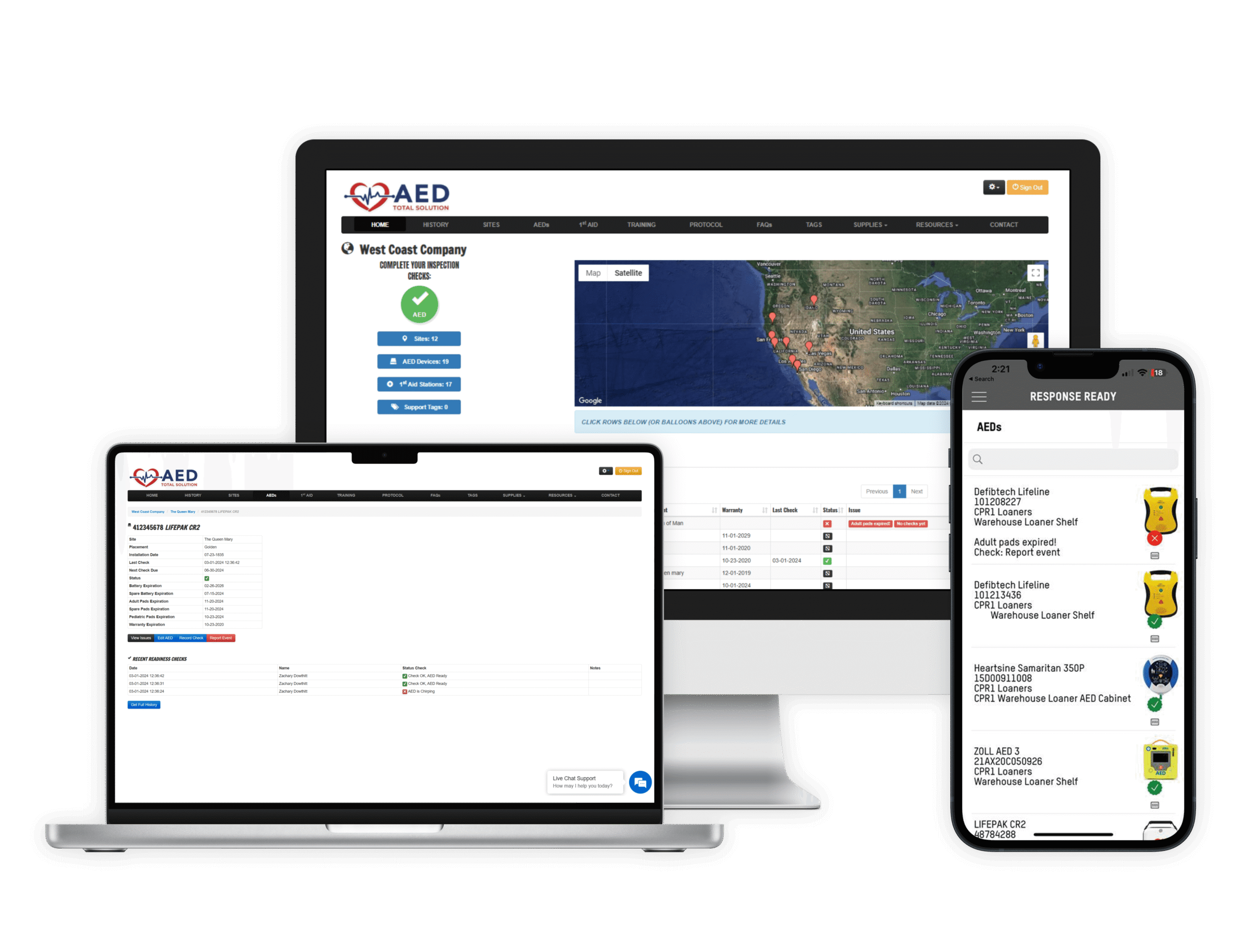 Complete, Tab and Mobile Mockup | CPR1