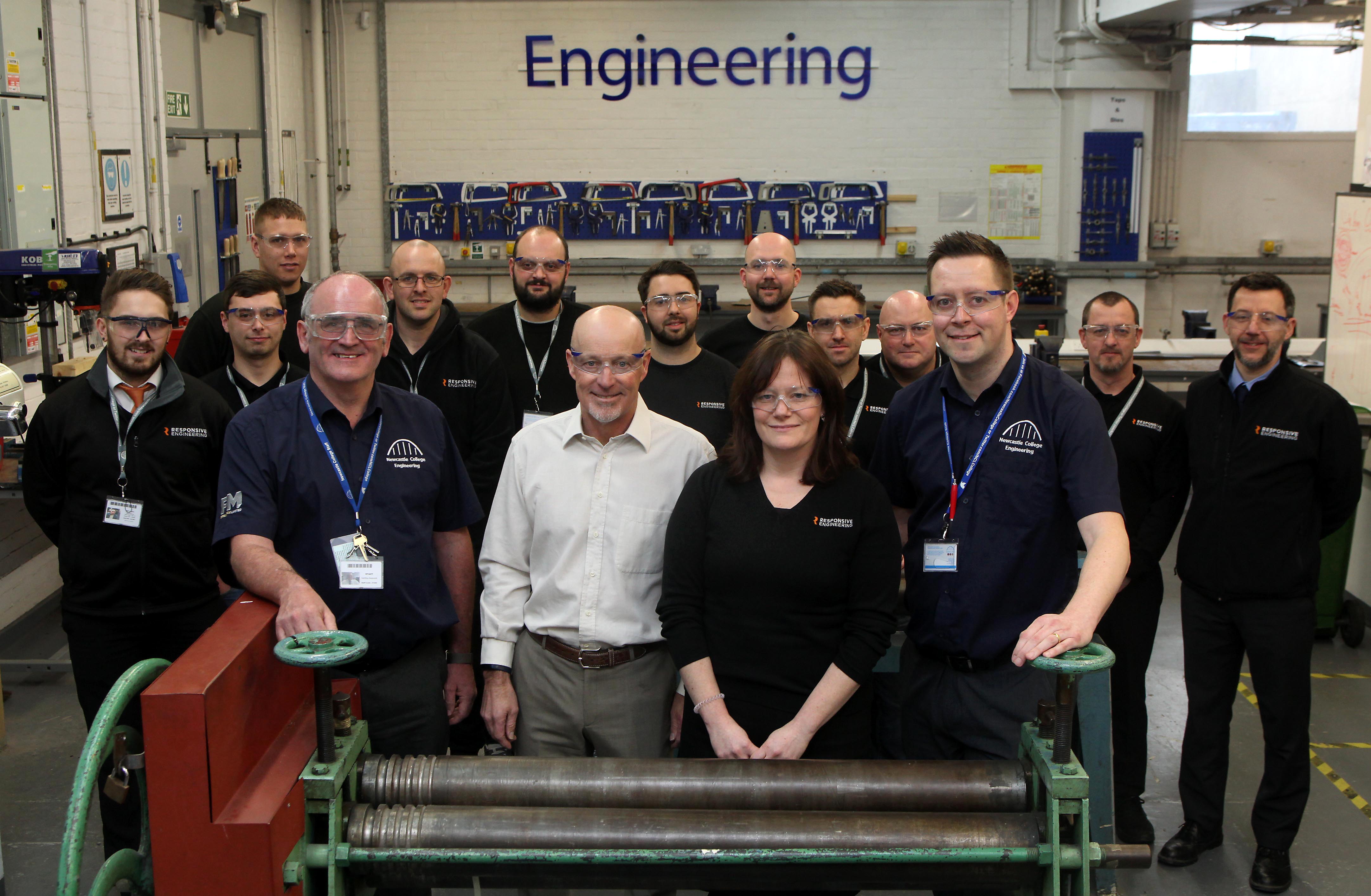 Responsive Engineering Teams Up With Newcastle College To