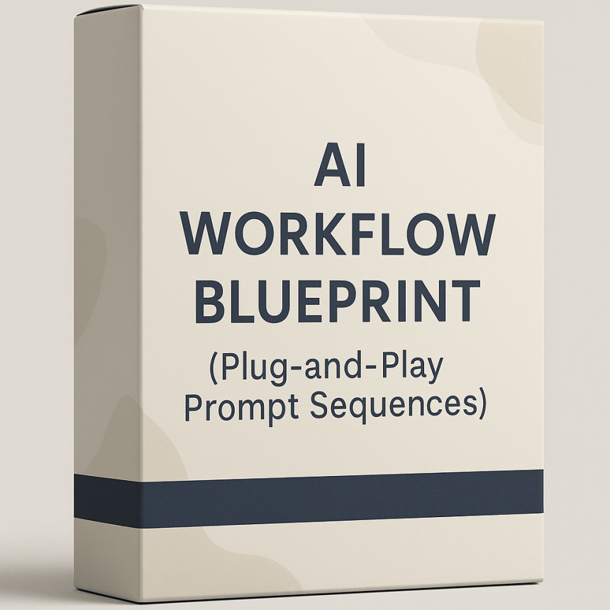 Bonus 1: AI Workflow Blueprint