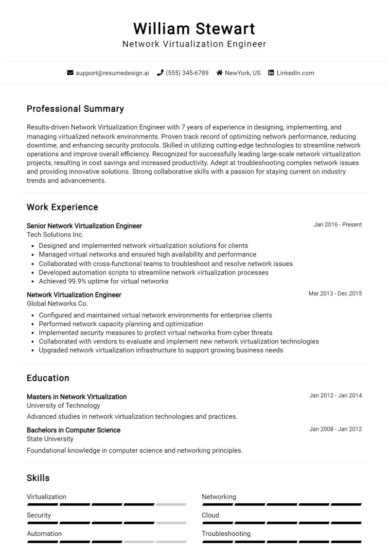Sample Resume 3 Pdf Virtualization Computer Network - Premium Nature Pattern Gallery - Retina