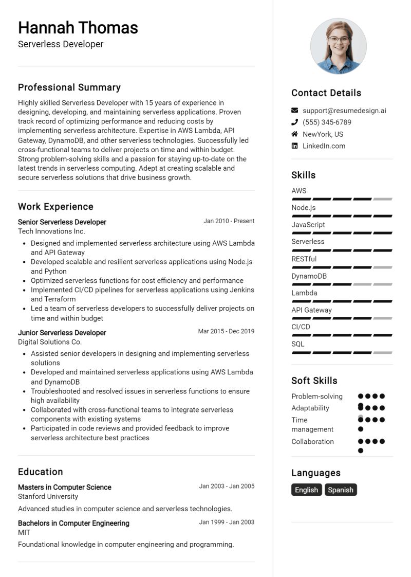 Microservices Sample Resume - Ocean Illustrations - High Quality Mobile Collection
