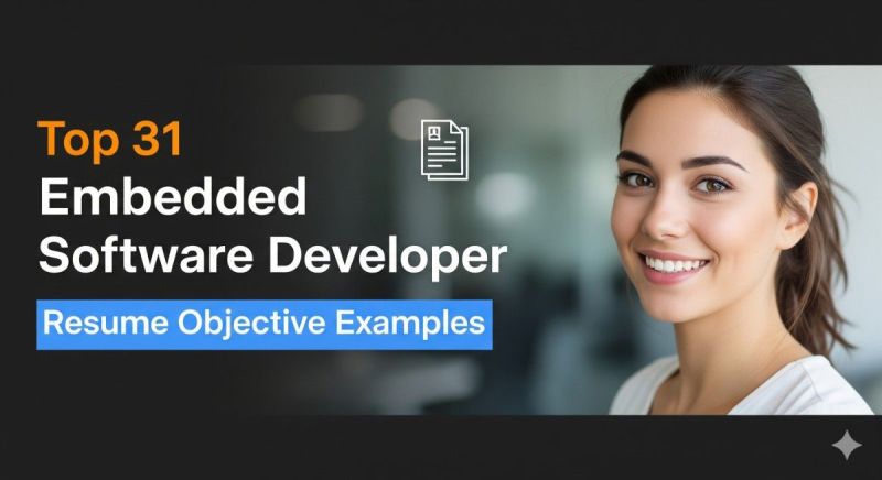 Top 17 Embedded Developer Resume Objective Examples - City Illustrations - Beautiful 8K Collection