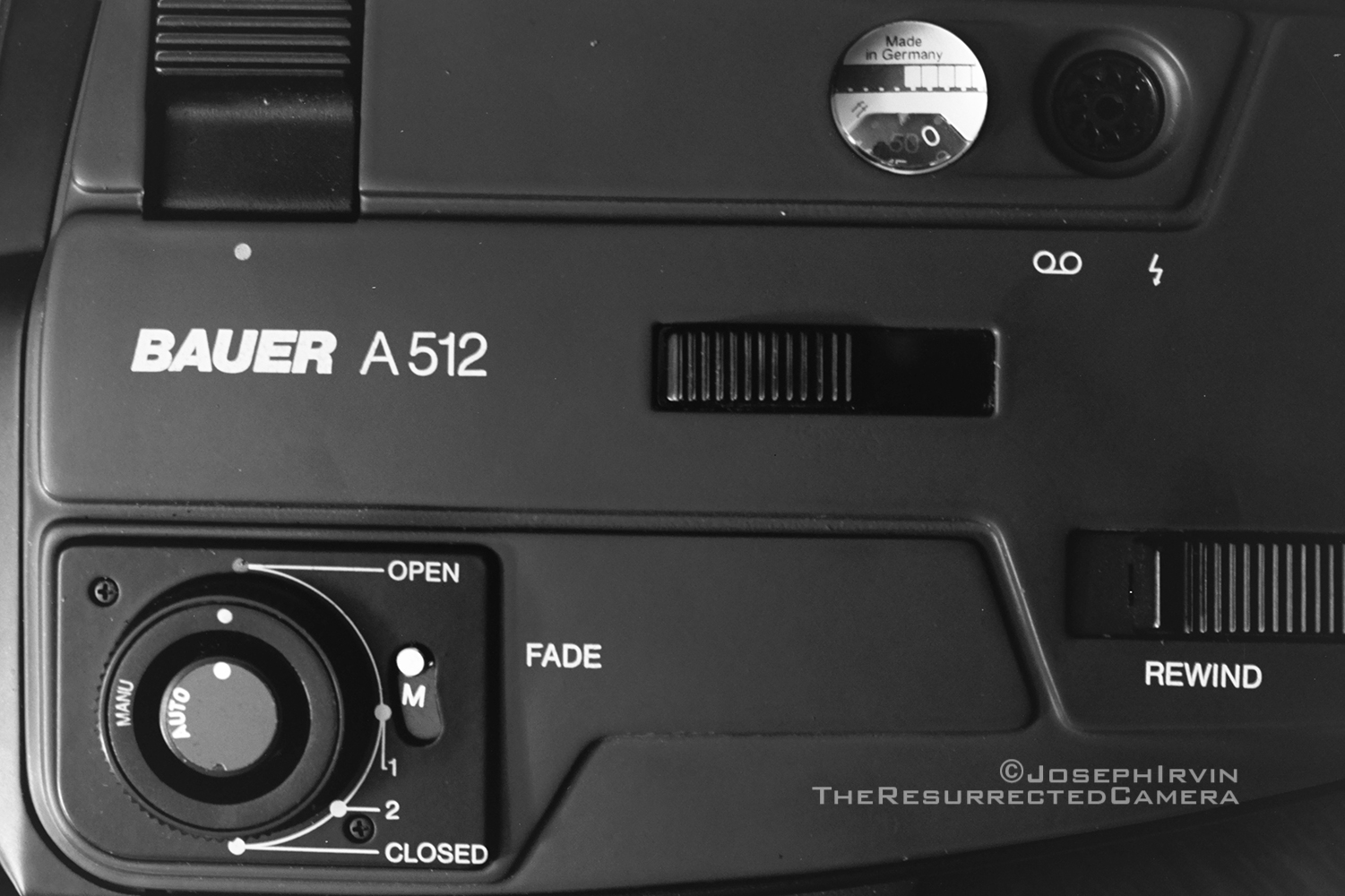 Super 8 camera: Bauer A512 | The Resurrected Camera