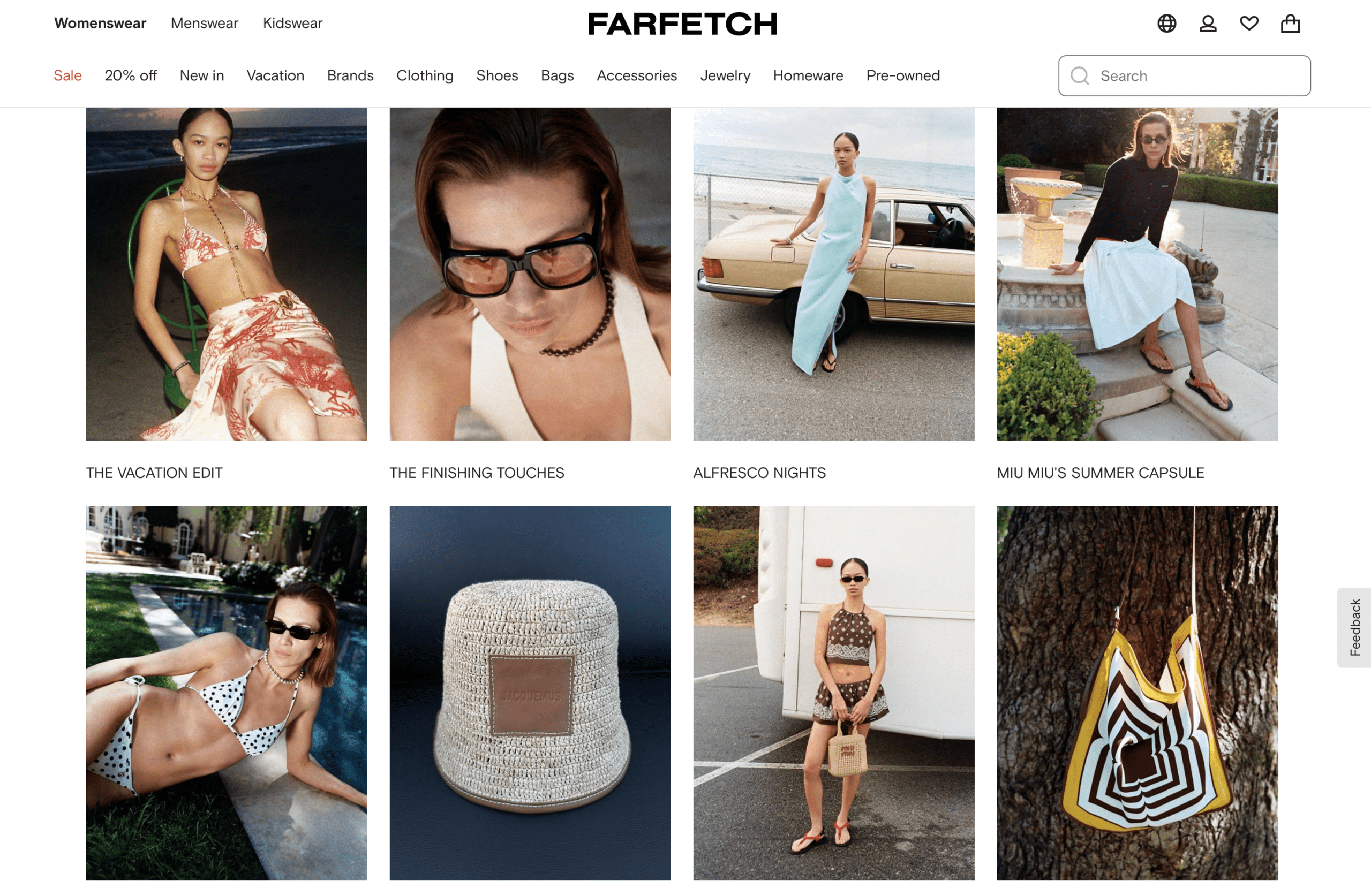 websites similar to ssense