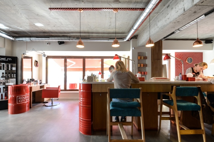Buzzfeed staff, uk the wah nails is all about powerful feminist women, who like wearing trainers as much as stilettos. Rouge Nail Bar By Yellow Office Architecture Bucharest Romania