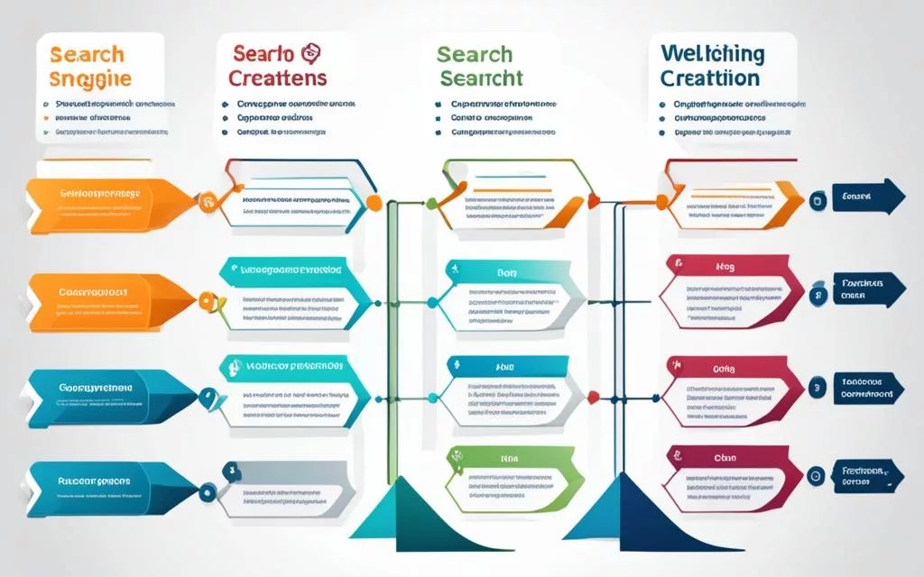 Content Optimierung Diagramm