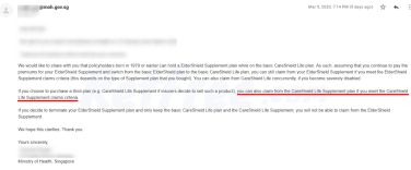 pic Careshield Life Letter financial planning singapore