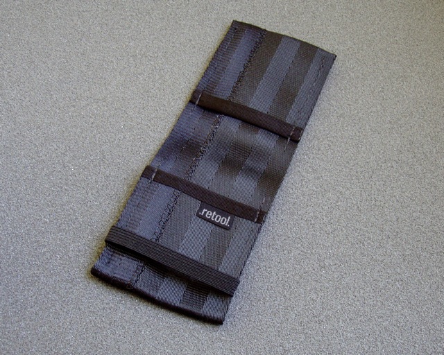 The Classic Mini has a smaller footprint than the Classic. Plus, it has an elastic band closure.