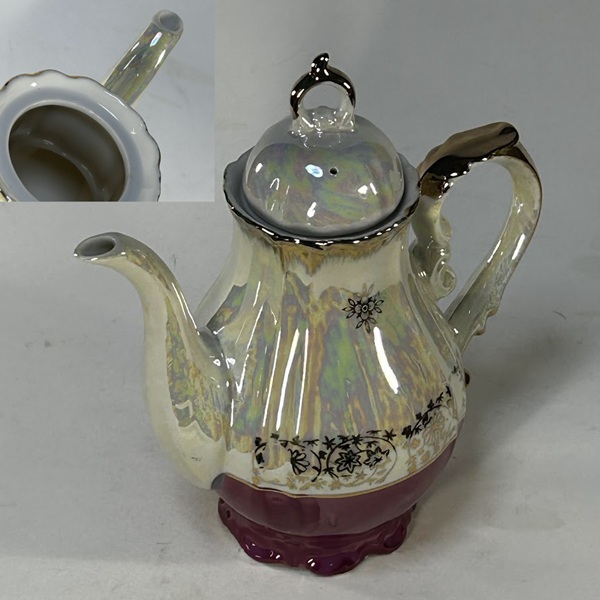 資生堂花椿会プリオール記念品1965年革ケース化粧箱 : レトロ