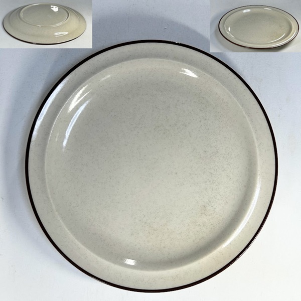 保谷HOYAストーンウェア23cmプレートR7469 : 昭和レトロ食器