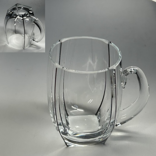 象印ピエールカルダンストライプホーローケトル : 昭和レトロ雑貨