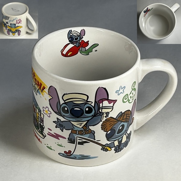 ディズニー　クラッシック　コレクション　陶器　スティッチ ディズニースティッチマグカップ : 昭和レトロポップ食器雑貨通販
