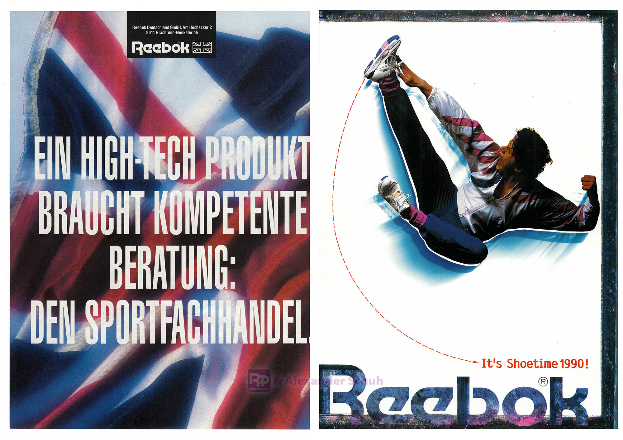 1990 Reebok Germany Catalogue – Retrobok